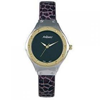 ARABIANS Reloj Analógico para Mujer de Cuarzo con Correa en Cuero DPA2167M