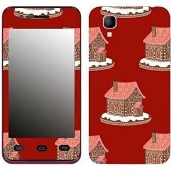 Motivos Disagu Design Skin para Wiko Sunset: Lebkuchenhaus - Rot