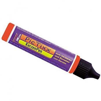 Bolígrafo para Velas Hobby Line PicTixx, Naranja, 29 ml