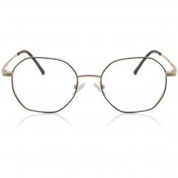 Geometric Montuta completa Metal Dorados Armazones para Hombre - Gafas Anti-Azules - SmartBuy Collection