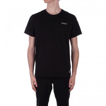 Polo Ralph Lauren Men's Black Lounge T-Shirt, Size M, Lightweight Cotton, Regular Fit