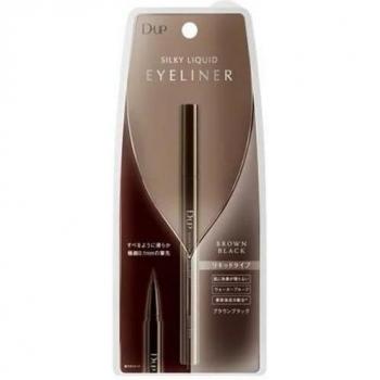 D-UP Silky Liquid Eyeliner Waterproof Brown Black