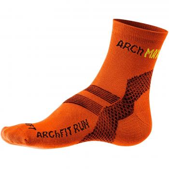 Arch Max Archfit Calcetines Deportivos, Hombre, Naranja, L