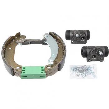 Kit de frenos a tambor A.B.S. 111449 con cilindro de rueda y accesorios para Peugeot 206