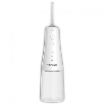 Irrigador Dental Portátil MX Onda MXHD2412 Blanco, alta presión, capacidad de 0,3L