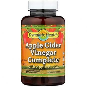 DYNAMIC HEALTH APPLE CIDER VINEGAR CMPLT, 90 VCAP