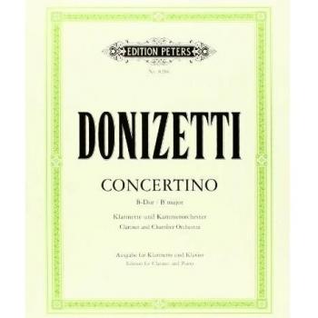 Concertino en Si bemol Mayor para Clarinete y Piano de Donizetti