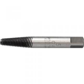 Extractor de tornillos HAZET 840-5 - M14 a M18, longitud total 78 mm