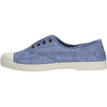 Zapatilla de lona con puntera de goma en color azul - Talla 39