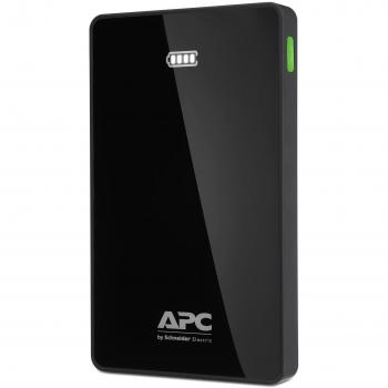 APC Mobile Power Pack M10BK-EC - Batería externa para dispositivos móviles, de ion de li-po de 10.000 mAh, 2 salidas USB - Negro