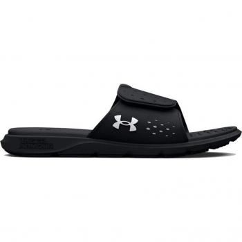 Chanclas de natación Under Armour Ignite 7 SL negro mujer, características: diseño ligero, suela antideslizante, plantilla cómoda, ajuste seguro, ideal para uso en piscina y playa