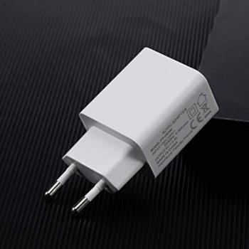 Cargador de Pared Doble USB 12W Carga Rápida Segura - Blanco