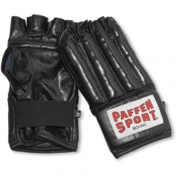 Paffen Sport - Guantes de boxeo todoterreno, todo el año, Unisex, color negro, tamaño large