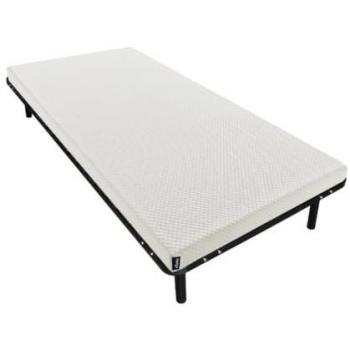 Conjunto de somier de láminas 90 x 190 cm + colchón de espuma desenfundable 9 cm - OCHI de YSMÉE