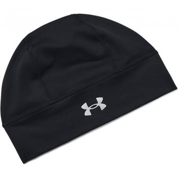 Gorro Under Armour Storm Launch Negro - Gorro de running, resistente al agua, tejido ligero y transpirable, diseño ajustado, logo de Under Armour en la parte frontal
