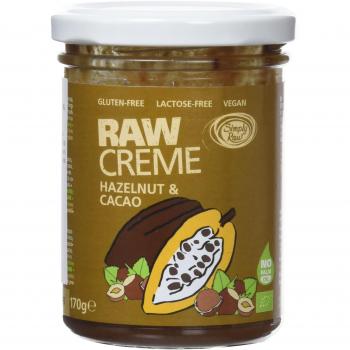 Simply Raw Crema Crudivegana de Cacao y Avellanas - 170 gr