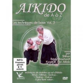 Aikido de A à Z - Les techniques de base Vol. 3 [Alemania] [DVD]