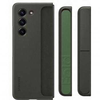 Samsung Galaxy Z Fold 5 Standing Cover with Strap in Graphite