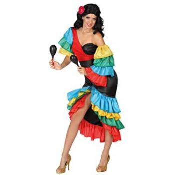 Disfraz Rumbera para Adultos Multicolor XL (2 Unidades)