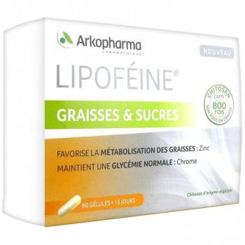 Arkopharma lipoféine grasa y azúcar 60 Cápsulas