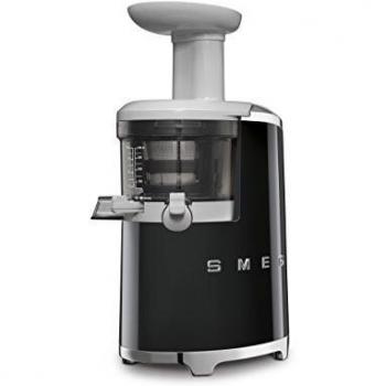 SMEG Licuadora SJF01BLEU, 150 W, 0.5 litros, Acero Inoxidable, Negro