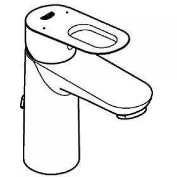 Grohe Loop - Grifo de lavabo con cadenilla, Tamaño S, Ref. 23336000