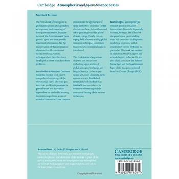 Problemas Inversos en el Transporte de Constituyentes Atmosféricos (Serie de Ciencia Atmosférica y Espacial de Cambridge) - Edición en Rústica