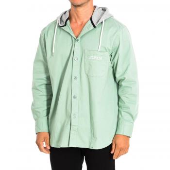 La Martina Chaqueta Regular TMC009-TW361 Hombre con Cuello Alto y Capucha
