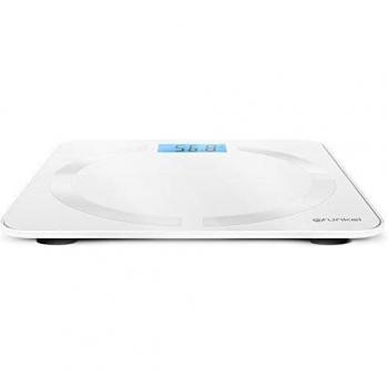 Grunkel BB-FITNESS - Báscula De Baño Fitness Con Conectividad Inalámbrica, Medición De Peso, Imc, Grasa Corporal, Gestión Con App