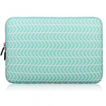 Zikee Funda protectora para portátiles de 11.6 Flecha verde Estuche protector de Lona, compatible con Acer Chromebook 11/Asus/Dell/HP Stream 11.6/Lenovo IdeaPad 100s/Samsung Chromebook 2/3
