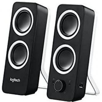 Altavoces Estéreos Logitech Z200, 2.0, 10W, Color Negro