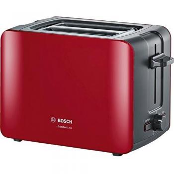 Bosch TAT6A114 - Tostador, Rojo,