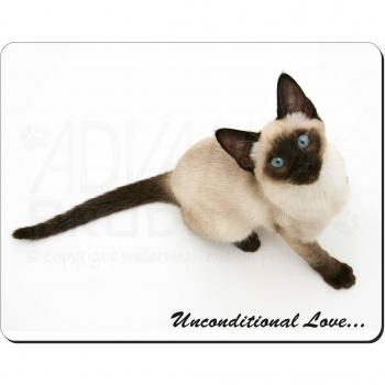 Gato siamÃ©s 'Unconditional Love' Estera del ratÃ³n del ordenador regalo de Navida