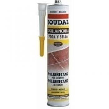 Masilla poliuretano 300ml117567 marron de 12 unidades