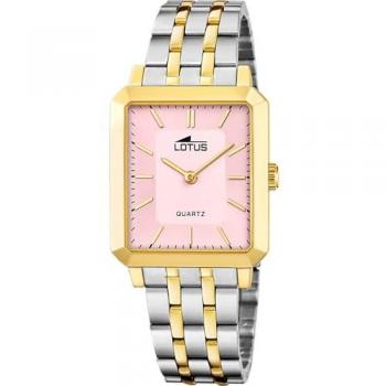 Reloj de Mujer Lotus 18981/2 Square - Acero Inoxidable Multicolor, Analógico