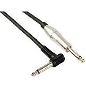 Cable para guitarra HQ Power PAC158 6m 6,35mm Negro