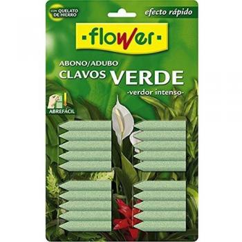 Abono Clavos para Plantas Verdes Flower, Paquete de 20 Unidades