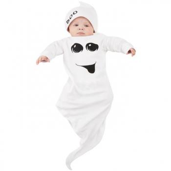 Disfraz de Bebé Fantasma blanco para bebé - Smiffy's