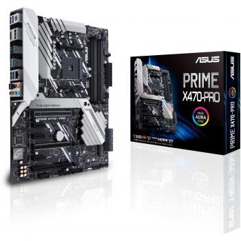 ASUS X470 PRIME X470-PRO Motherboard - Black