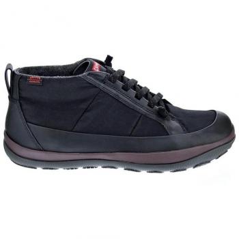 Camper Peu Pista GM Men's Sneakers - Black, Size 41, Casual Lace-Up Design