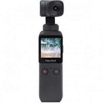 FeiyuTech 3-Achsen Pocket Gimbal Kamera Stabilisator 4K HD 8X Zeitlupe Smart Tracking Hyperlapse Motion Trail Zeitraffer Panorama 1,3 Touchscreen 1 / 1,25 Feiyu Pocket Gimbal, Schwarz, FTEPOC