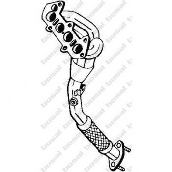 Bosal 851-275 Exhaust Pipe