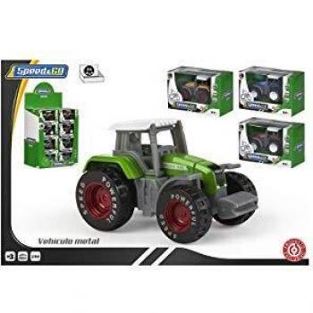Color Baby- Tractor Metal 1:64-7cm