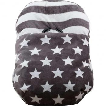 Jyoko Funda y Saco Polar Universal para Silla de Coche y Portabebés Grupo 0 y 1 - Funda y saco polar universal, compatible con sillas de coche del grupo 0 y 1, diseño Nordic