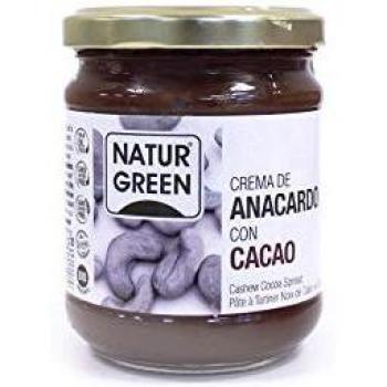 NaturGreen Crema de Ancardo Cacao Bio 200g