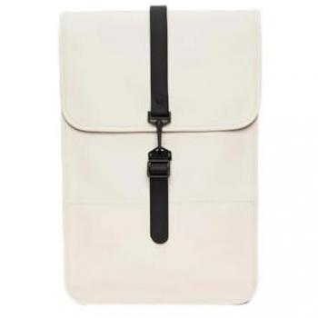 Rains Mini Beige Synthetic Backpack - Dune