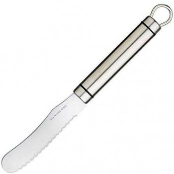 Cuchillo de Untar Mantequilla Profesional KitchenCraft, Acero Inoxidable, 22 cm