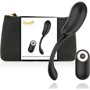 Coquette Chic Desire Huevo Control Remoto Recargable Negro / Gold