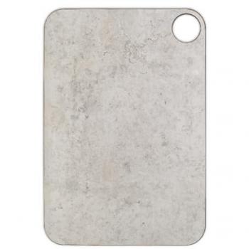 Tabla de Corte Arcos 765100 - Diseño minimalista, construcción a base de resina fenólica y fibra de celulosa, color gris, dimensiones 33 x 23 cm, espesor 6,5 mm