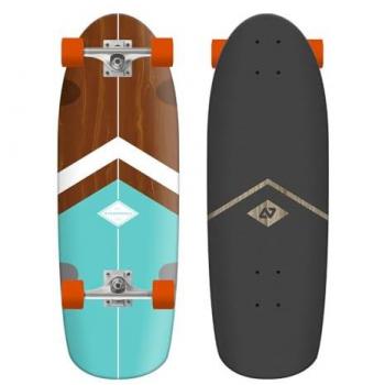 Skate Cruiser Hydroponic Rounded C 30 Classic Turquoise, Adultos Unisex, 02-Classic 3.0